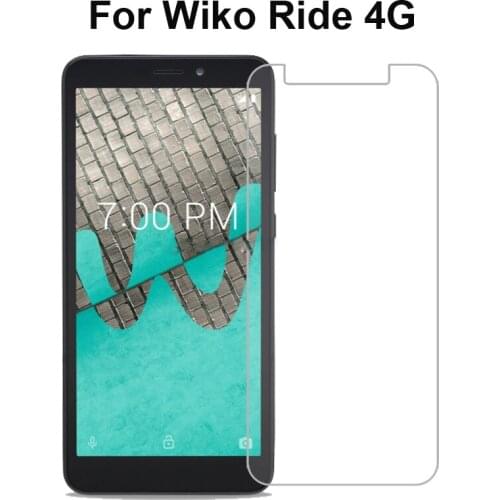 For Wiko Ride 4G Tempered Glass Screen Protector 9H 2.5D Safety Protective Mobile Phone Film On Ride4G Ride LTE Case 5.45 inch