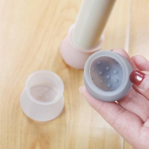 Protectors Silicone Mat Stool Mute slip Furniture Wood Caps Foot Pads Chair Legs Bottom Feet Cover Universal Floor Protection