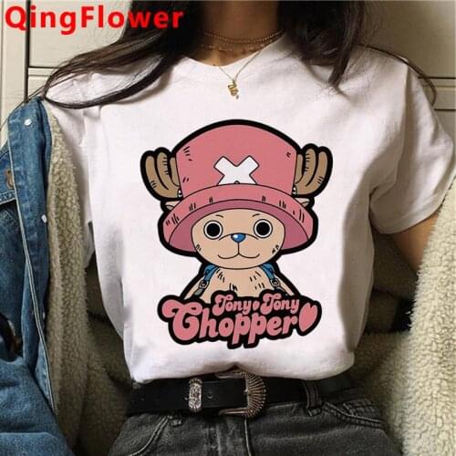 One Piece Luffy Zoro t-shirt clothes female white t shirt 2021 graphic tees women couple t shirt summer top white t shirt
