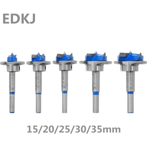 1pcs 15-35mm Diameter Adjustable Carbide Drill Bits Hinge Hole Opener Positioning Bit Tool Woodworking Cutter The opener set