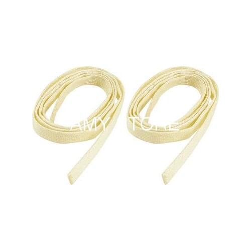 1.2KV 4mm Electrical Wire Fiberglass Insulation Sleeving 92cm