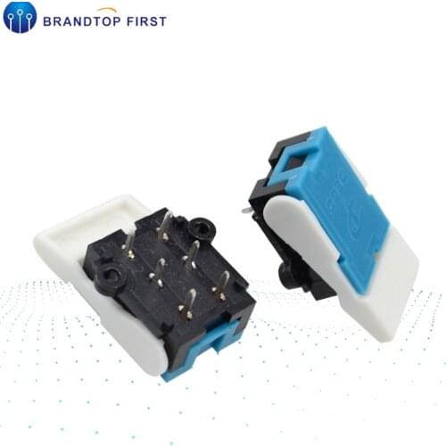 5pcs telephone hook switch 6 pin, intercom doorbell switch, retainer reed switch blade, Repair Parts for Telephone