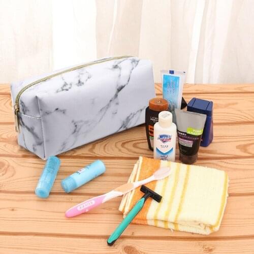 Aosbos Leather Cosmetic Bags