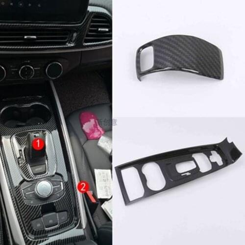 Carbon Fiber Car Center Console Gear Panel Trims for Chery Exeed TX TXL 2019 2020 2021 Interior Accessories Auto