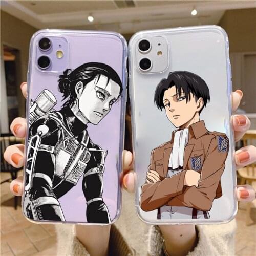For Samsung Galaxy A50 A51 A40 A52 A32 A31 A71 A82 A21S A10 A72 S10 S20 FE S21 Ultra Plus Anime Attack On Titan Cases Back Cover
