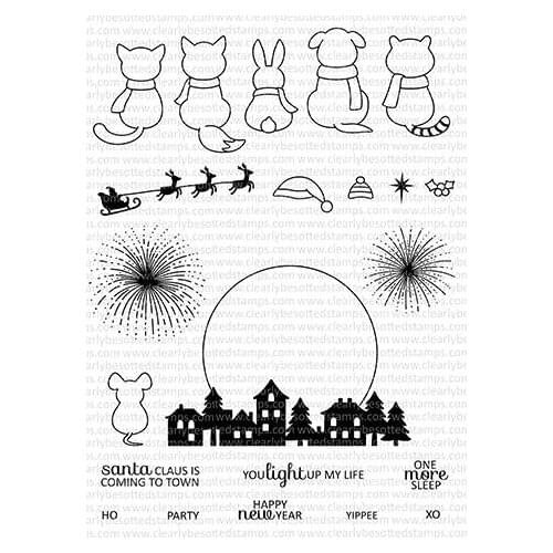 One More Sleep Transparent Clear Silicone Stamp/Seal for DIY scrapbooking/photo album Decorative clear stamp A0422