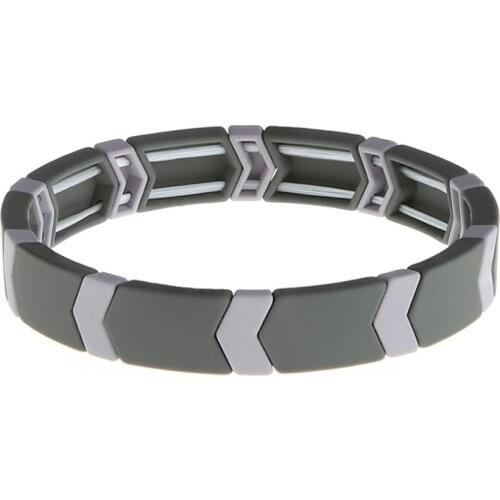 JBL0015 2020 new design bohemian retro handmade Geometric Bracelet colorful beads Colorful Stackable Pulseira charm lady jewelry