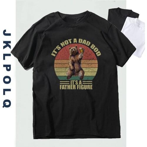 JKLPOLQ Brand Mens T Shirt Summer EU Size XS-3XL 15 Colors For You To Choose Cotton Its Not A Dad Printing Harajuku Loose Tee