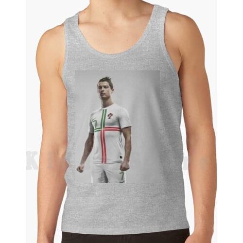 Ronaldo Tank Tops Vest Sleeveless Ronaldo Cristiano Calcio Maradona Pele Turin Old Lady Bruno Fernandes