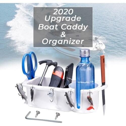 Marine storage Caddy Box Can Cup Holder Phone Drink Box Organizer Boat Marine Yacht