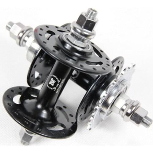 Novatec Fixed Gear Bike Racing Hubs High-grade Professional Sealed Bearing Hubs Track Bike Single-speed Hubs 32 Holes Black