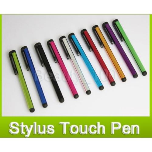 Capacitive Touch Screen Stylus Pen for iphone 5 4G ipad G8 N7 P1000 1000pcs Free shipping