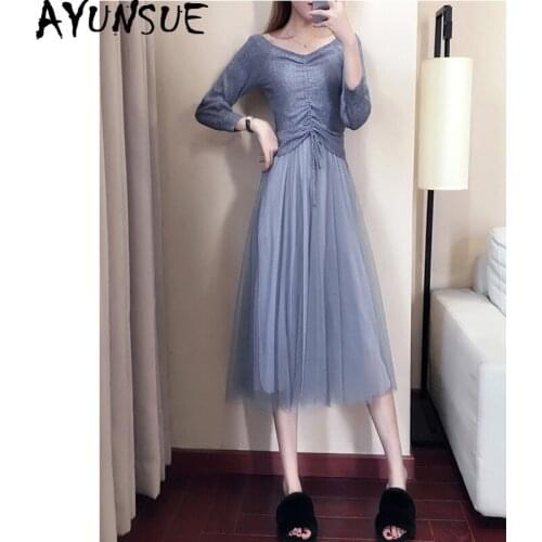 Spring Summer Dress Women Clothes 2020 Two Piece Set Women Tops + Dresses Korean Dress Elegant Office Party Dress Vestido ZT2123