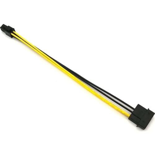 Angitu 100pcs/lot IDE Molex 4Pin to CPU ATX 4Pin Power Adapter