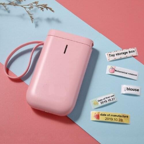 Free Shipping Wireless Label Printer Portable Pocket Label Printer Bluetooth Thermal Label Printer Fast Printing Home Use Office