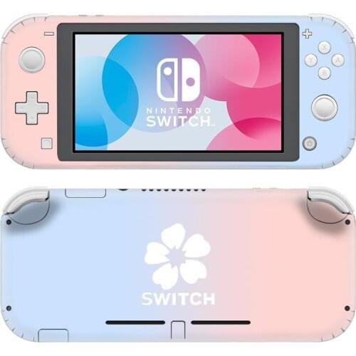 Pure Purple Pink Flower NintendoSwitch Skin Sticker Decal Cover For Nintendo Switch Lite Nintend Switch Lite Skin Sticker Vinyl