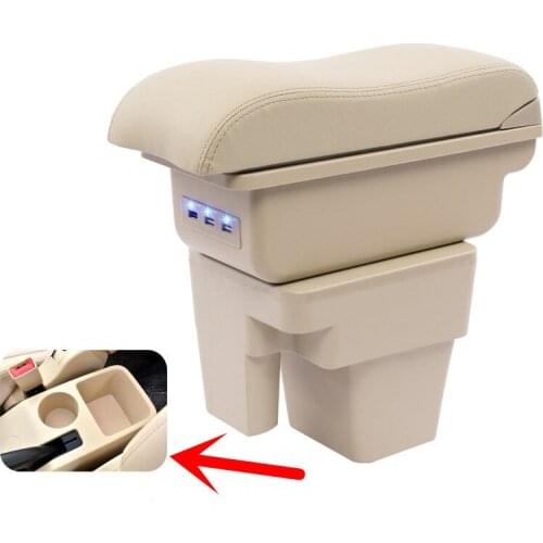 For Chery A13 Very Celer fulwin 2 armrest central Store content Storage box cup holder ashtray interior accessory 08-13