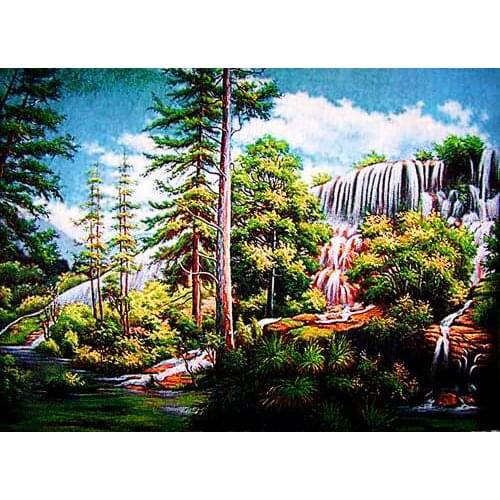 Hot sale Gobelin Tapestries,Oil Painting Style DIY Fabric Picture,Multifunctional Washable Decor Art Pictures,nice gifts