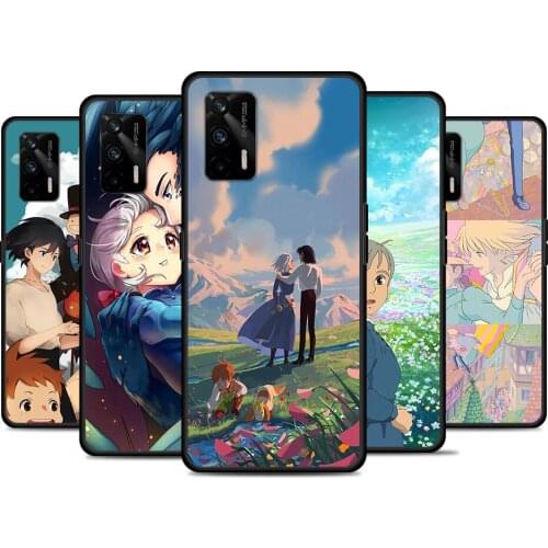 Howls Howls Moving Castle For Realme 8 GT Neo Flash Edition Explorer Master Q3 Pro Narzo30 C21 C20 C11 C20A C21Y Phone Case