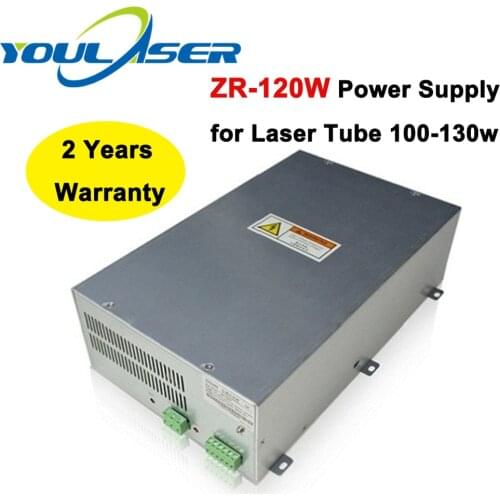 Co2 Laser Power Supply 120W ZR-120W for 100W - 130W Co2 Glass Laser Tube Engraving and Cutting Machine
