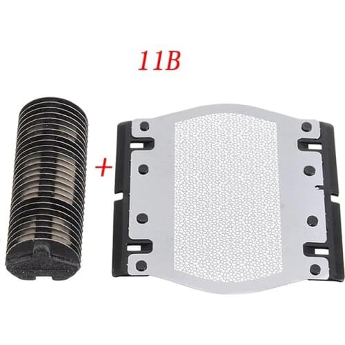 1 set 11B Shaver Foil & Cutter Replacement for Braun Series 110 120 130 140 150 Shaving Head Shaving Mesh Grid Screen