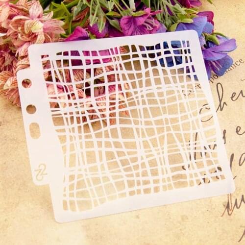 Irregular Pattern Layering Stencils For DIY Craft Painting Scrapbooking Walls Painting Stamp Album Decorative Craft Embossing