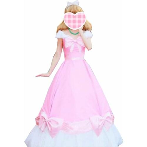 A Twist in Time Custom Pink Dress Cosplay Costume