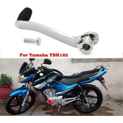 Motorcycle Gear Lever Shifter Foot Pedal w/ Screw For Yamaha YBR 125 YBR125 Custom 2004 2005 2006 2007-2017 Replace 5VLE811001