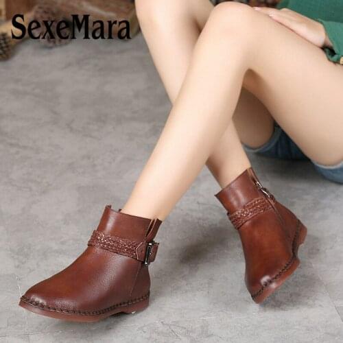 Женская осенняя обувь SexeMara China At AliExpress