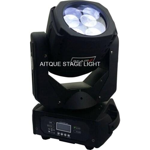 6lot Light for music lyre beam super brightness beam moving head led 4x25w super beam 25w led beam moving head light