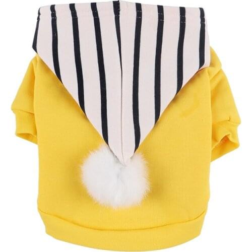 Dog Sweatshirt Winter Pet Dog Clothes For Puppy Coat Jacket Thick Warm Fleece French Bulldog Clothing For Small Meduim Pets