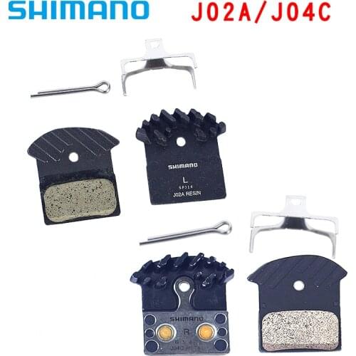 Mountain Bike J02A Bicycle Disc Brake Pads Resin Shoes MTB for BR-M9000/M9020/M987/M985/M785/M675/M666/M615/S700/RS785/R785