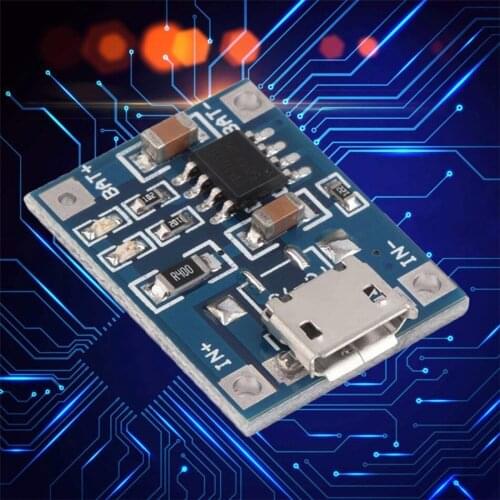TP4056 Mini Micro USB Lithium Lipo Battery Charging Module Board DIY Mini Micro USB 5V 1A Lithium Battery Charging Board Module
