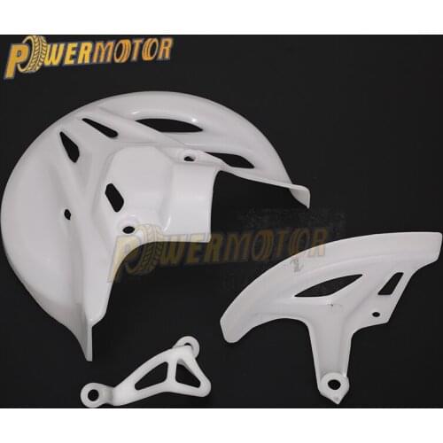 Brake Disc Protective Cover Protective Plate Brake Protection Rear Calipers Cover Fit To CRF T4 T6 CRF 250 CRF 450 Dirt Bikes