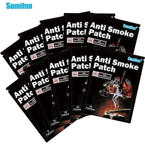 20/40/80/100pcs Stop Smoke Quit Smoking Cessation 100% Natural Ingredient Anti Smoke Patch Chinese Herbal Medical Plaster