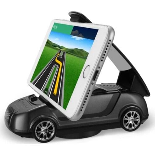 360degree adjustable Car Shaped Universal Car Mobile Phone mini pad tablet GPS Windscreen Dashboard Holder Mount Cradle Stand