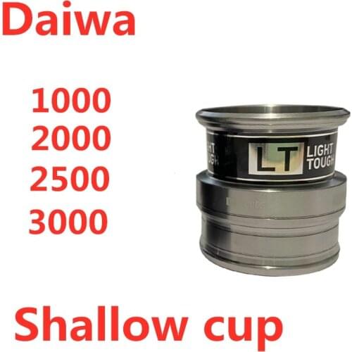 DIY SLP silver shallow spool for DAIWA Spinning fishing reel REVROS CROSSFIRE LT LEGALIST LT EXCELER LT
