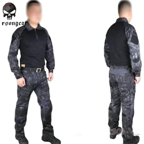 Kryptek Typhon Emerson Gen2 Combat uniform Tactical gear shirt and pants Army BDU Suits EM6927TYP
