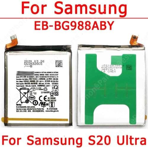 Аккумуляторы для телефонов Samsung Galaxy S20 Ultra LISCN China At AliExpress