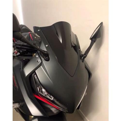 For Honda CBR650R 2019 2020 2021 Motorcycle WindScreen Windshield CBR 650R CBR 650 R Black Silver