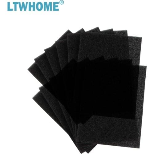 LTWHOME Compatible Black Filter Pad Replacement for RaGuRaGu Power Filter L