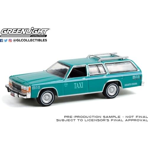 GreenLight 1:64 1991 FORD LTD CROWN VICTORIA WAGON 30225 Alloy Metal Diecast Cars Model Toy Vehicles For Children Boy Toys
