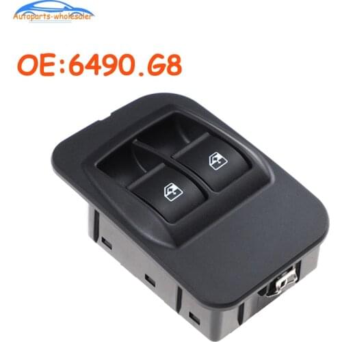 For Peugeot Bipper Fensterheberschalter Schalter Fenster Power Master Window Lifter Control Switch 6490.G8 6490G8 735461275