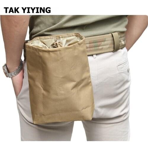 TAK YIYING Airsoft Foldable Mag Molle Tactical Mag Tool DUMP Drop Pouch Bag Recovery Pouch