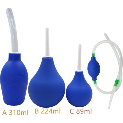 Feminine Hygiene Product Large Small Capacity Cleaner Rectal Enemator Enema Syringe Stream Douche Enema Colon System Cleaning