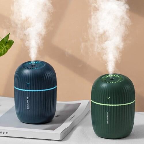 Portable 200ml Air Humidifier USB Ultrasonic Humidifier Aroma Essential Oil Diffuser Cool Mist Maker Romantic Light Air Purifier