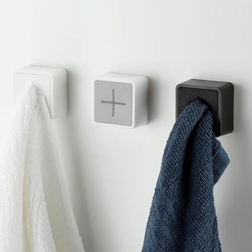 Towel Storage Racks Hanger Adhesive Rag Dishcloth Holder Kitchen Rag Cleaning Tools Hook Rack Towels Storage Clip Gadgets