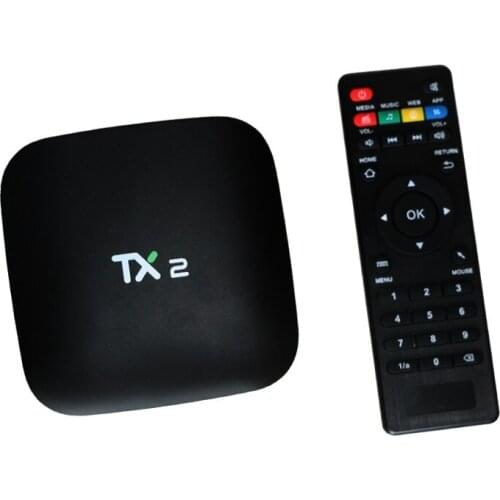 VHXSIN 5PCS 2017 TX2 Android TV Box Rockchip RK3229 Quad core 2G/8G Wifi Android 6.0 BT Media Player Set top Box PK V88