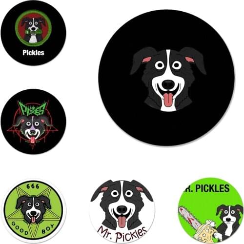 Funny Mr. Pickles Anime Badge Brooch Pin Accessories For Clothes Backpack Decoration gift