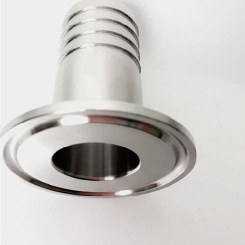 10mm Hose Barb x 1.5" Tri Clamp SUS 316L Stainless Steel Sanitary Tri-Clamp Hosetail Coupler Fitting Home Brew